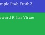 play Xample Posh Froth 2