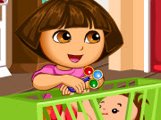 play Dora The Babysitter Slacking
