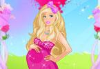 play Pregnant Barbie Wedding Dress