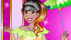 Disney Princess Tiana Emo Dress Up