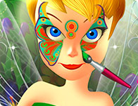 play Tinkerbell Spring Face Painting