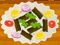play Turkish Stuffed Grape Leaves