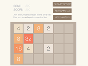 play 2048 Unity3 D