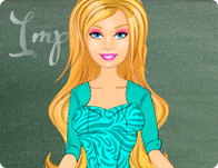 play Barbie School Uniform Design