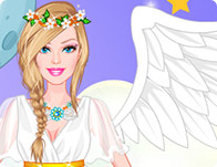 Barbie Angel Bride Dress Up