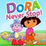 play Dora Never Stop!