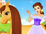 play Belle'S Horse Caring