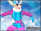 play Elsa Snowboarder