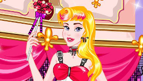 play Princess Aurora Emo Makeover