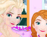 play Frozen Elsa Washing Clothes For Anna