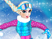 play Elsa Snowboarder