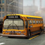 play 3D Parking School Bus Mania