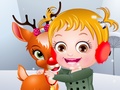 Baby Hazel Reindeer Surprise