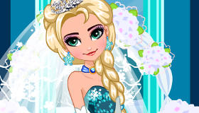 Queen Elsa’S Frozen Wedding