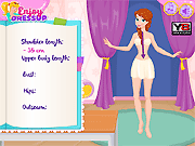 play Design Your Frozen Wedding Dress