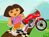 play Dora Motorcycle Race