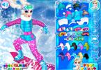 play Elsa Snowboarder