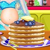 play Play Pregnant Elsa Cooking Pancakes