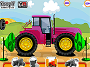 play Farm Tractors Wash And Repair