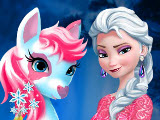 play Elsa Pony Caring