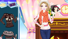 play Warm Winter Fashion Dress Up