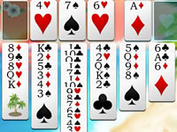 play Freecell Summer Holiday