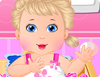 play Baby Elsa Party Makeover