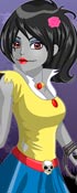 play Zombie Snow White Dress Up