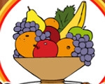 play Coloring Book: Fruits