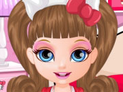 play Baby Barbie Hello Kitty