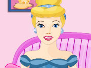 play Princess Cinderella Cleaning Kissing