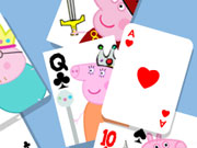 play Peppa Pig Solitaire Kissing
