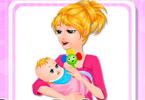 play Cute Baby Feeding