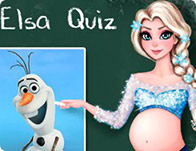 play Pregnant Elsa Quiz