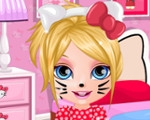 play Baby Barbie Hello Kitty Costumes