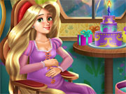 play Pregnant Rapunzel Baby Shower