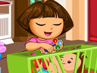 play Dora The Babysitter Slacking