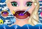 play Frozen Elsa Throat Care