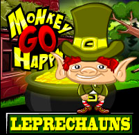 play Monkey Go Happy Leprechauns