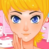 play Design Your Hello Kitty Make-Up