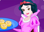 Snow White Cooking Pumpkin Scones