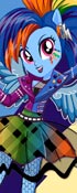 play Rainbow Dash Rocking Hairstyle