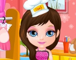 play Baby Barbie Pizza Maker