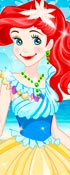 play Ariel Wedding Dress Up