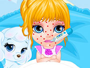 play Baby Barbie Chickenpox Attack