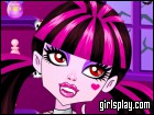 play Draculaura`S Sparkling Lipstick Makeup