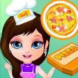 play Baby Barbie Pizza Maker