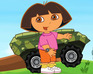 play Dora Driving Armored Car