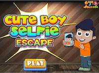 Cute Boy Selfie Escape