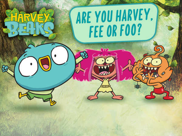 play Harvey Beaks: Are You Harvey, Fee Or Foo?